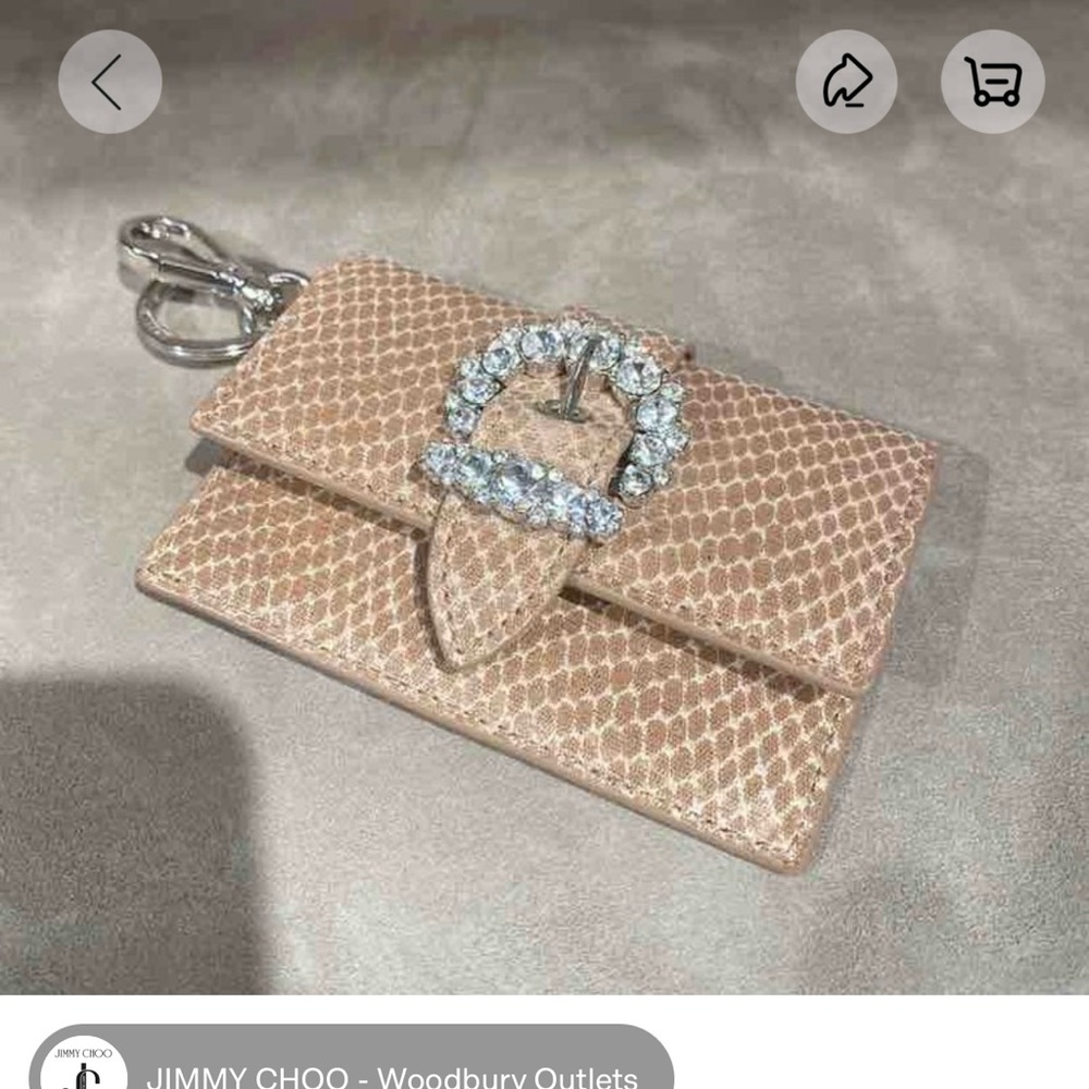 Jimmy Choo like new card hold